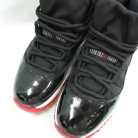 正規品ですので安心 NIKE AIR JORDAN 11 RETRO BRED ナイキ 28cm